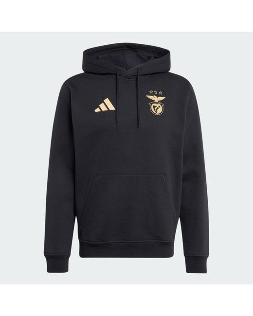 Adidas Black Benfica Lisboa X Vhils Hoodie for men