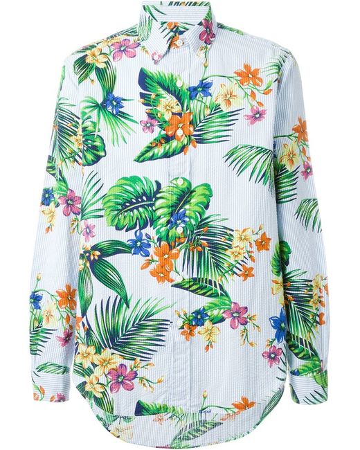 Polo Ralph Lauren Multicolor Hawaiian Seersucker Shirt for men