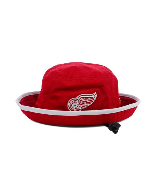 Men's New Era Red Detroit Tigers 2022 4th of July Bucket Hat