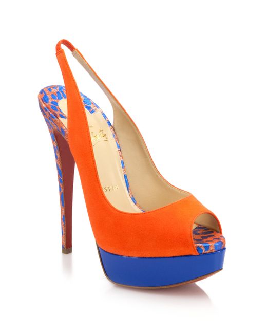 Christian Louboutin Colorblock Suede 