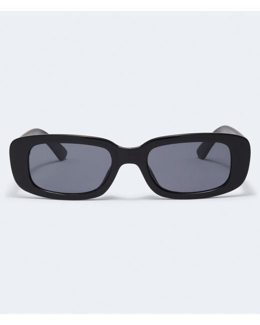 Aéropostale Blue Slim Rectangle Sunglasses