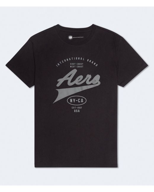 Aéropostale Green Script Logo Graphic Tee for men