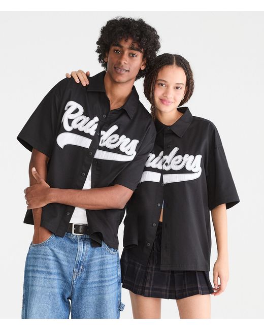 Aéropostale Black Las Vegas Raiders Shirt for men