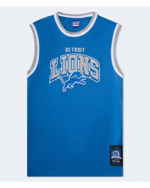Aéropostale Blue Detroit Lions Logo Tank for men