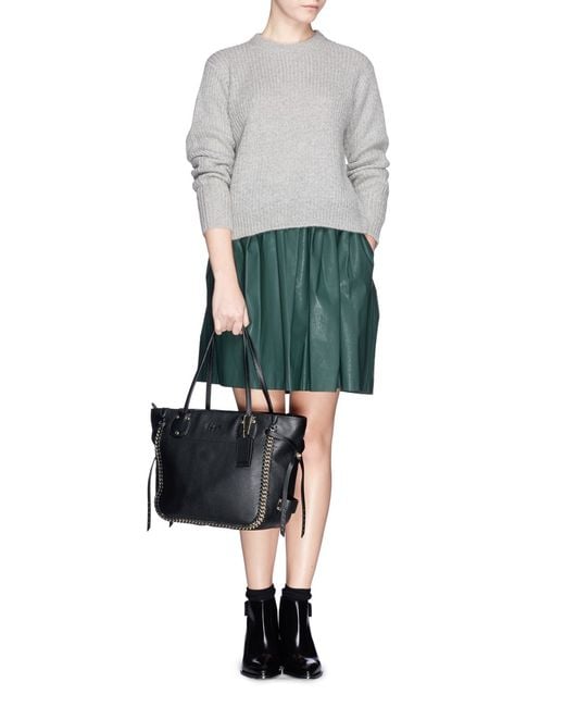 Coach tatum tote new arrivals