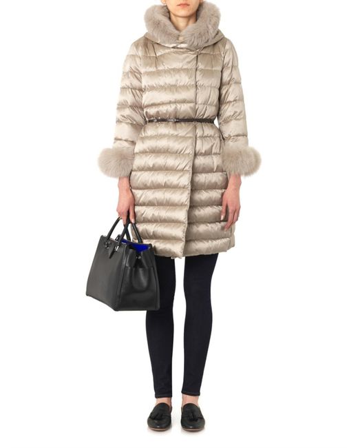 Max Mara Novef Reversible Coat in Beige (Natural) | Lyst