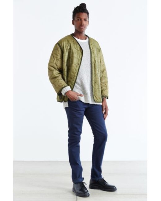 Urban Renewal Vintage Quilted Liner Jacket in Green for Men Lyst