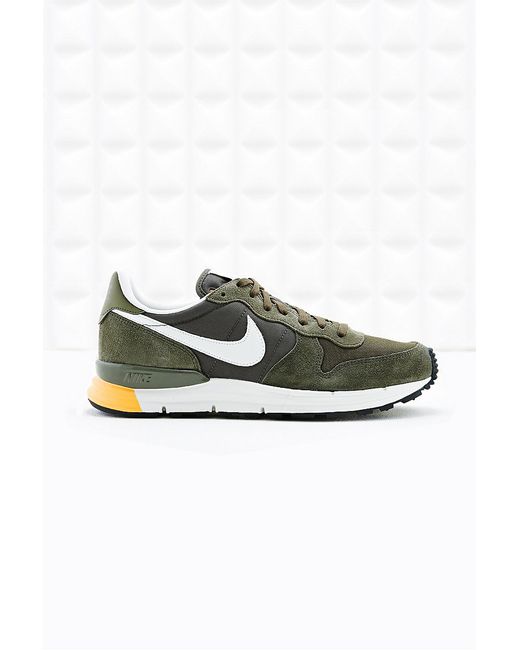 Nike Lunar International Trainers in Green for Men | Lyst UK