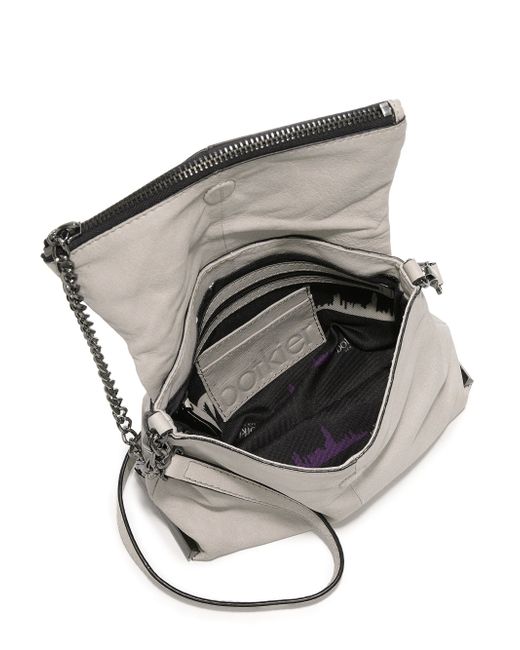 Botkier Irving Leather Hobo Bag in Gray (grey) | Lyst