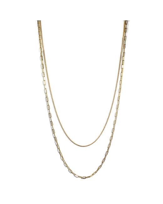 afj gold necklace