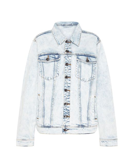 Aje. Silvatica Acid Denim Jacket in 