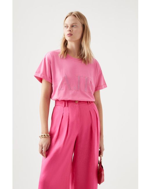 aje pink tee