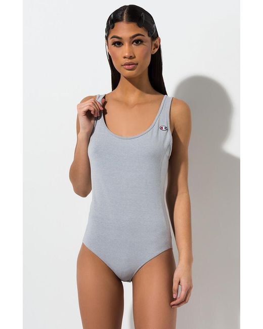 New Contrast Side Stripe Scoop Back Bodysuit Leotard Bodycon Stretch Top Vest