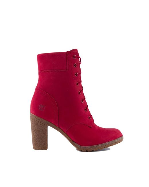 Timberland Leather Glancy 6 Inch Boots 