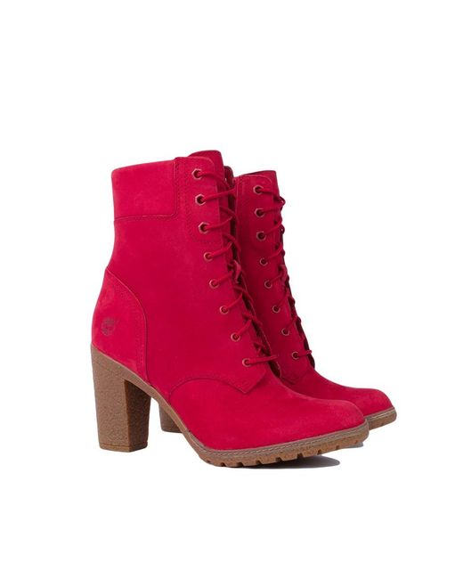 Timberland Leather Glancy 6 Inch Boots 