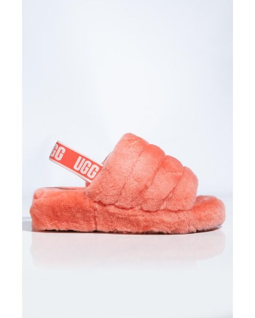 coral ugg fluff yeah