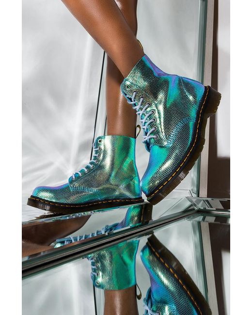 dr martens 1460 pascal iridescent