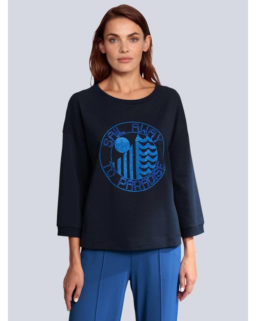 Margittes Sweatshirt in Blau | Lyst DE