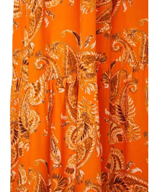 Cream Kleid in Orange | Lyst DE