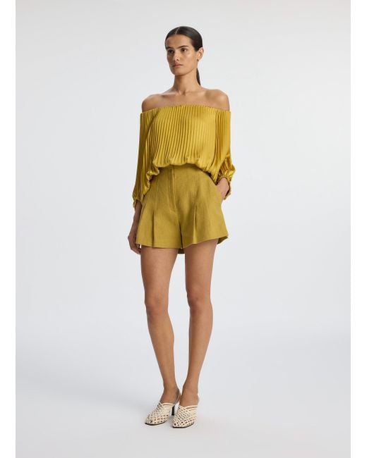 A.L.C. Yellow Sienna Top