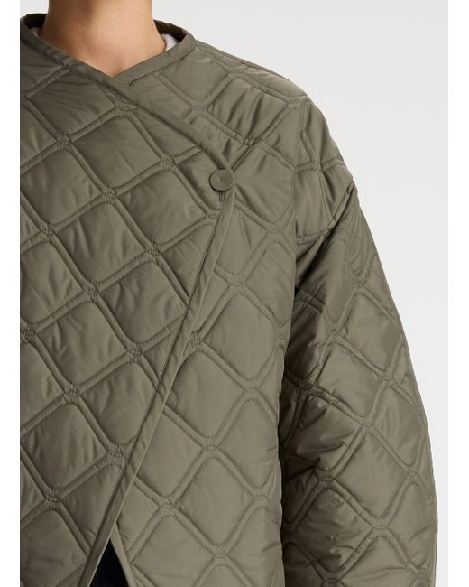 A.L.C. Brown Emory Quilted Jacket