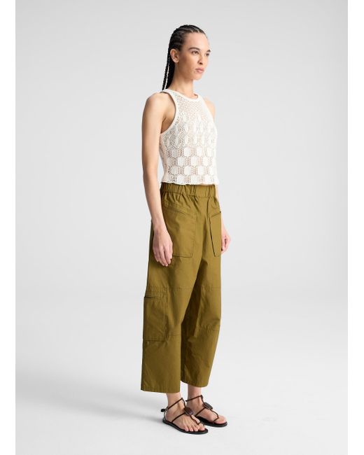 A.L.C. Natural Owen Cropped Utility Pant