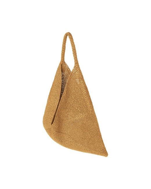 A.L.C. Yellow Sid Raffia Bag