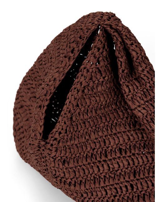 A.L.C. Brown Simone Raffia Bag