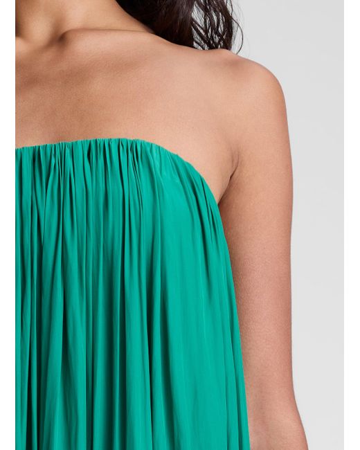 A.L.C. Green Wynn Strapless Gown