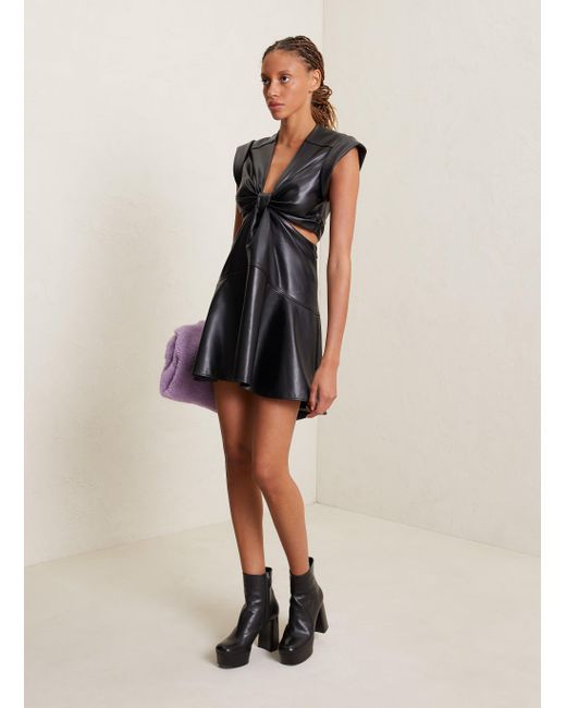 alc leather dress