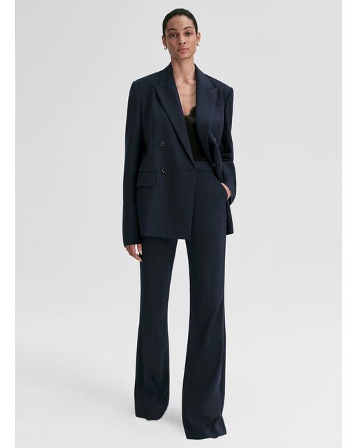 A.L.C. Blue Calla Oversized Tailored Jacket