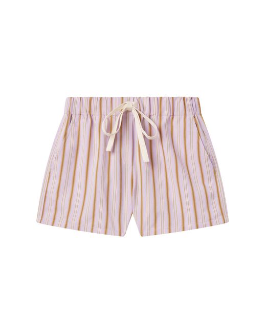 A.L.C. Multicolor Casey Striped Drawstring Short