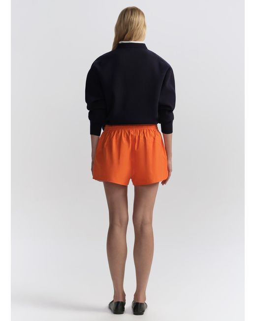 A.L.C. Red Camden Drawstring Short