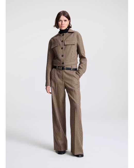 A.L.C. Multicolor Liam Wool Tailored Pant