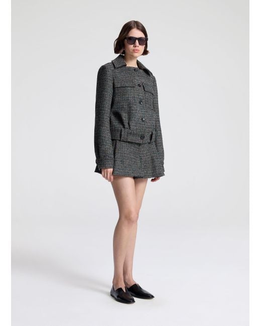 A.L.C. Gray Chase Tweed Jacket