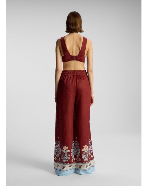 A.L.C. Cora Bikini Top in Red Lyst