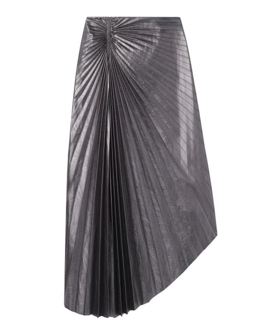 A.L.C. Black Tracy Metvegan Leather Skirt