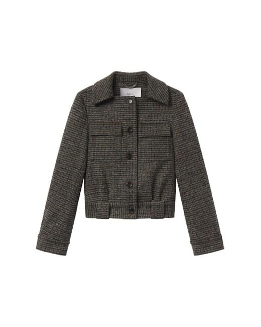 A.L.C. Gray Chase Tweed Jacket
