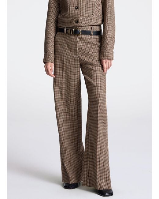 A.L.C. Multicolor Liam Wool Tailored Pant