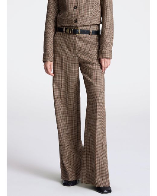 A.L.C. Multicolor Liam Wool Tailored Pant