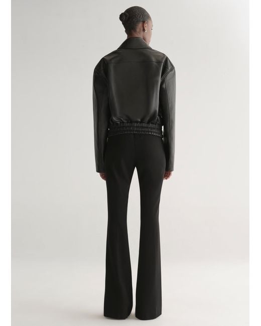 A.L.C. Gray Otto Leather Jacket