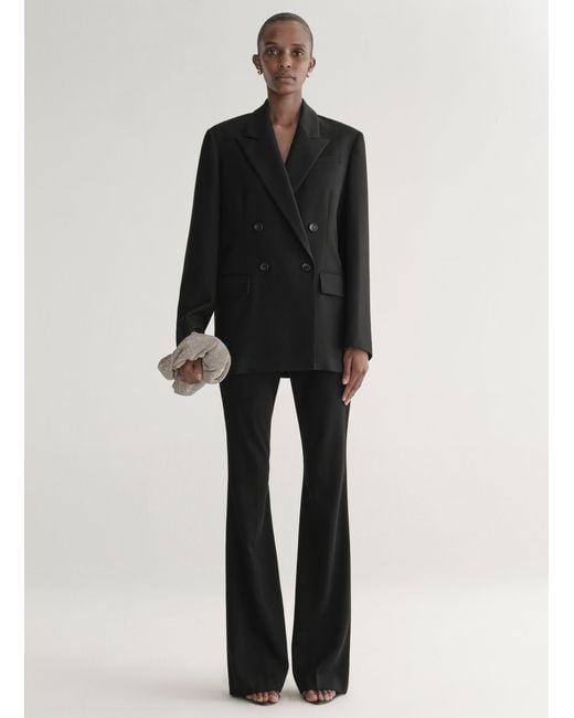 A.L.C. Black Calla Oversized Tailored Jacket