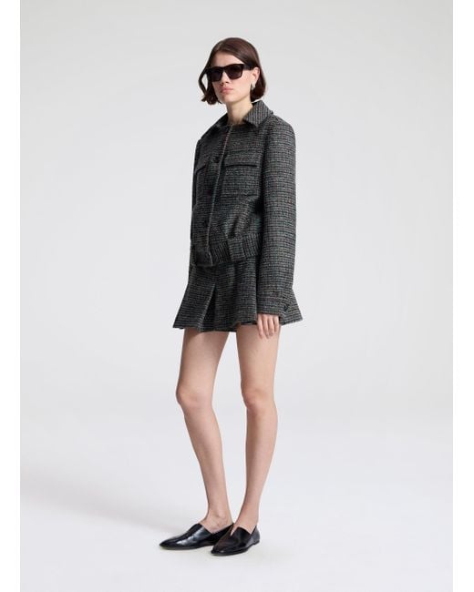 A.L.C. Gray Chase Tweed Jacket