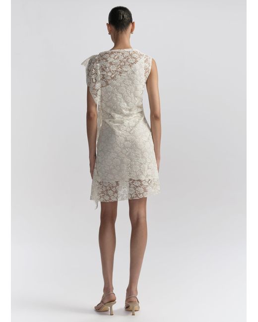 A.L.C. Astr Mini Dress in White | Lyst A.L.C. Astr Mini Dress in White | Lyst