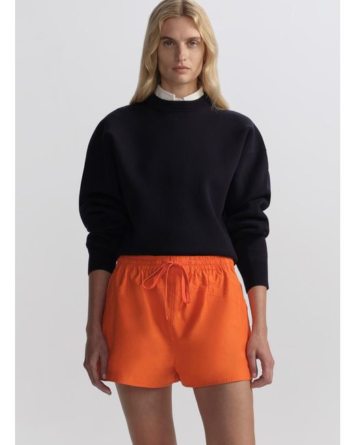 A.L.C. Red Camden Drawstring Short