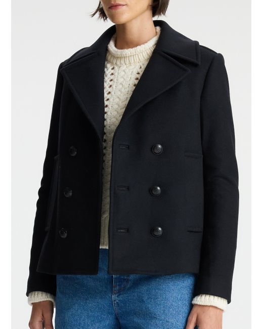 A.L.C. Black Kensington Wool Jacket