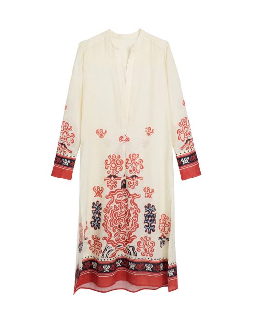 A.L.C. White Kacey Ii Linen Coverup Dress