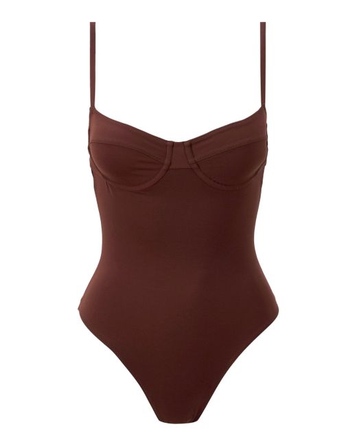 A.L.C. White Dylan Swimsuit