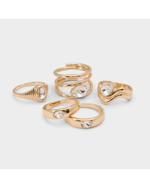 ALDO Metallic Abyweth – Clear Multi –