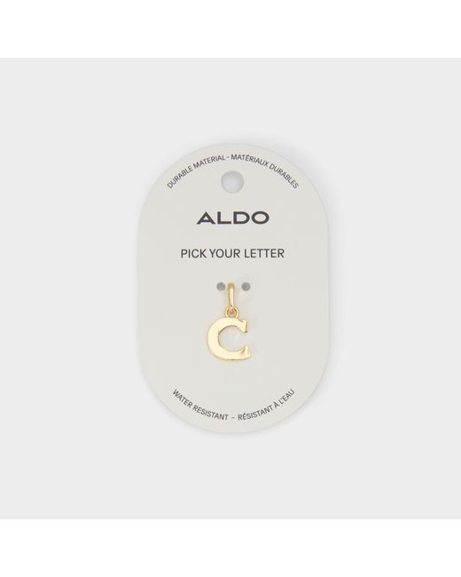 ALDO White Initials
